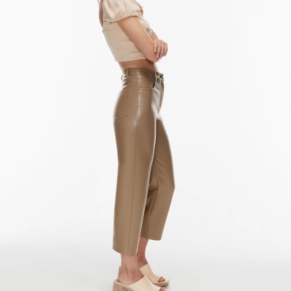 NWT Aritzia Melina Constant Camel Size 0 - Picture 4 of 8